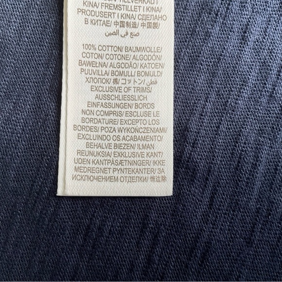 Boden Women’s Charlie Jersey Dress 6R Navy Blue Ric Rac Trim Mini Classic Chic - Picture 10 of 10